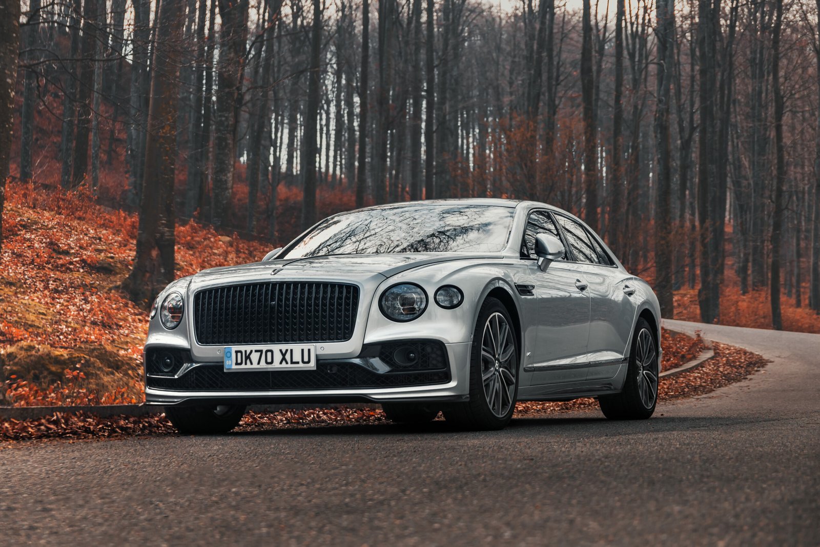 Red Bentley Flying Spur